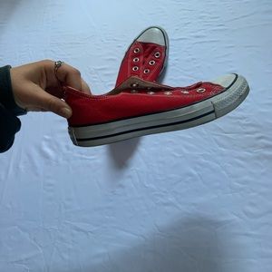 Red converse